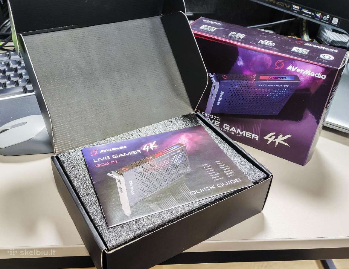 Avermedia Live Gamer 4k Pcie video graber'is - nuotraukos Nr. 4