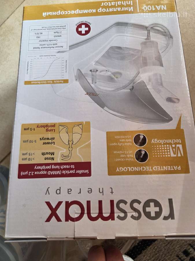 Rossmax inhaliatorius Na100 - nuotraukos Nr. 2
