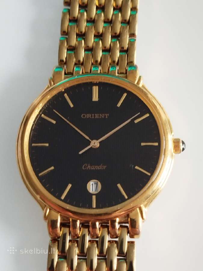 Orient Chandor auksuotas 22k