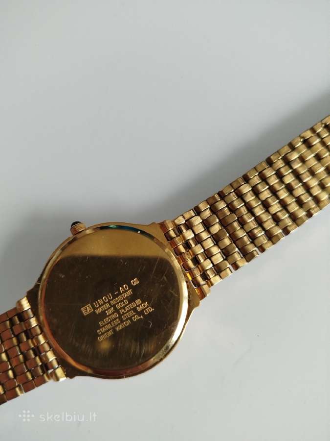 Orient Chandor auksuotas 22k - nuotraukos Nr. 2