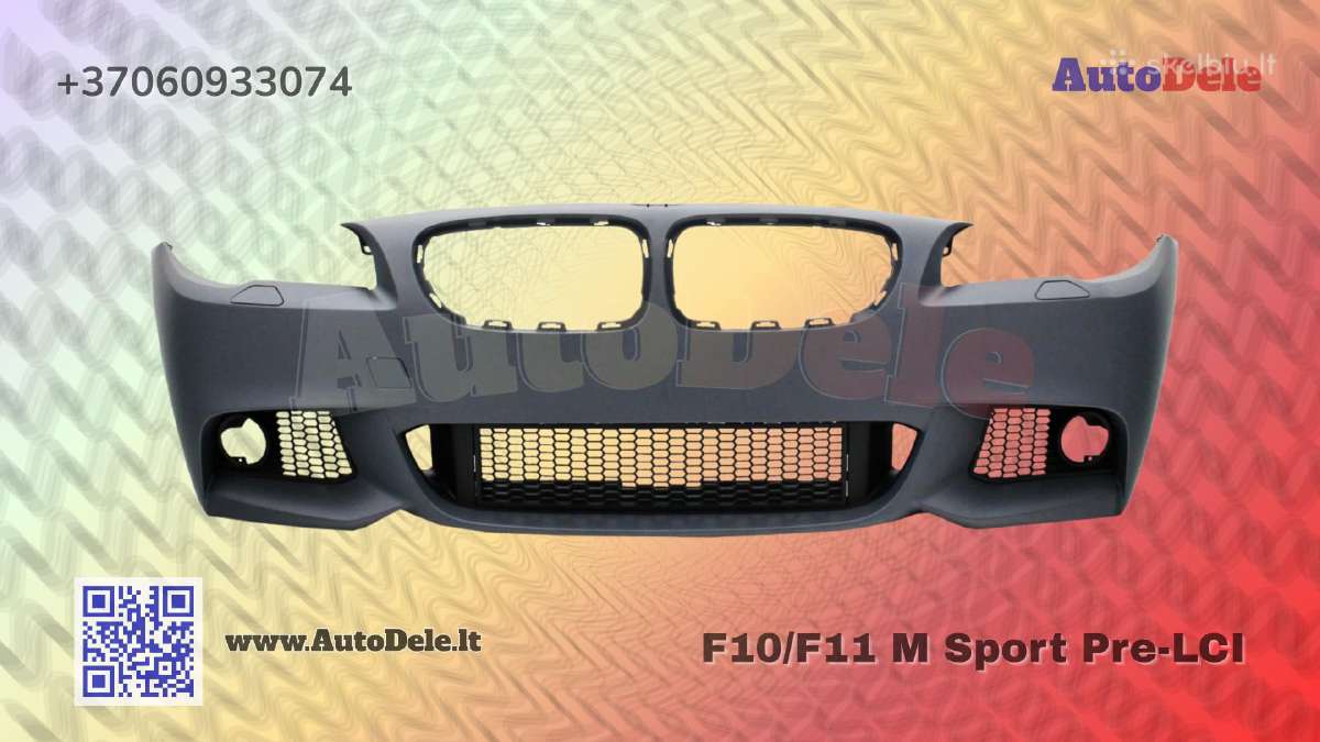 Bmw F10 F11 M Sport Priekinis Bamperis Pre-lci