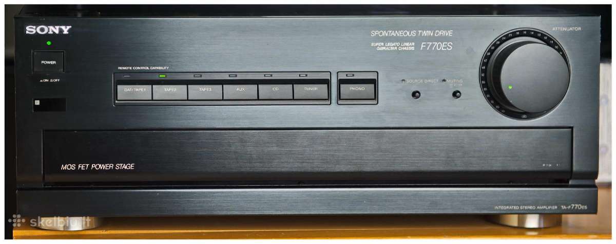 Sony Ta-f770es - nuotraukos Nr. 2