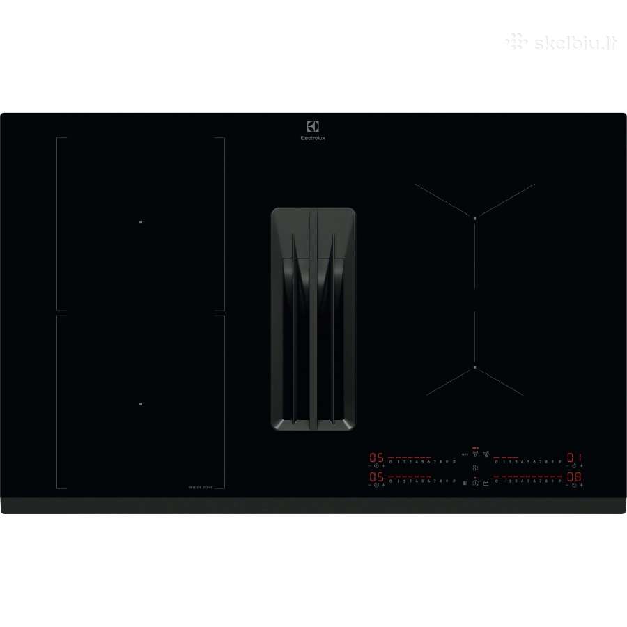 Indukc.kaitlentė su garų rinkt. Electrolux Ecc8344