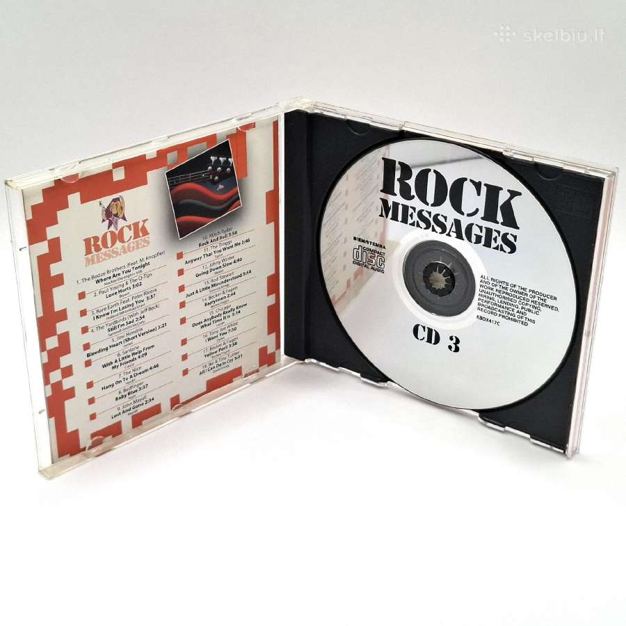 Rock Messages Cd3 (CD, rinkinys) - nuotraukos Nr. 2