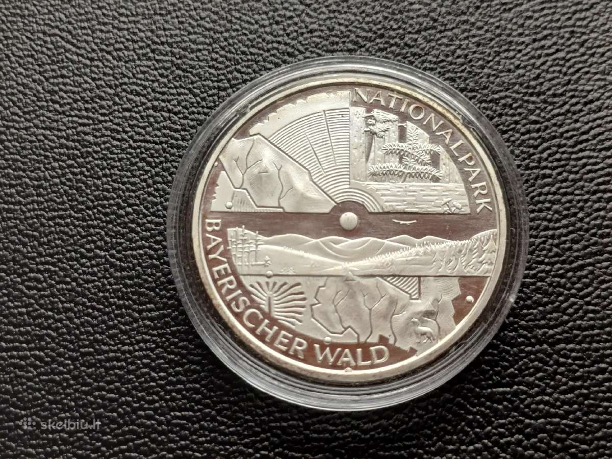10 eurų Vokietija 18g. sidabras 925 unc. - nuotraukos Nr. 5