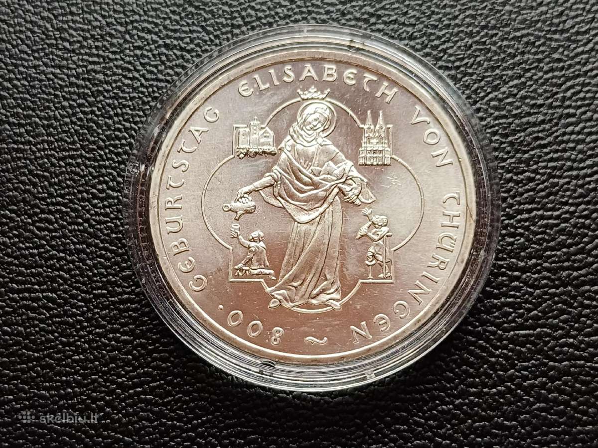 10 eurų Vokietija 18g. sidabras 925 unc. - nuotraukos Nr. 7
