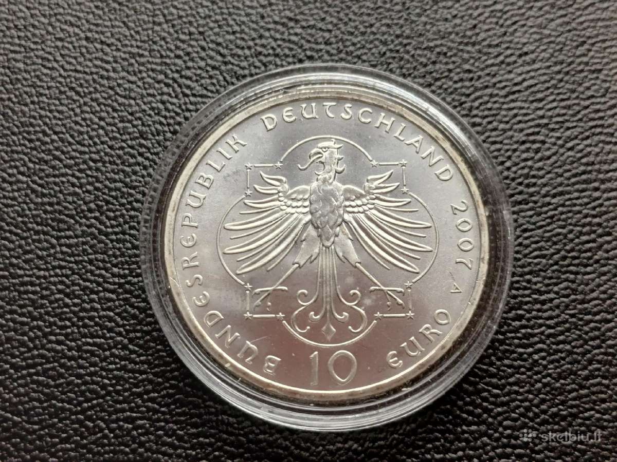 10 eurų Vokietija 18g. sidabras 925 unc. - nuotraukos Nr. 8