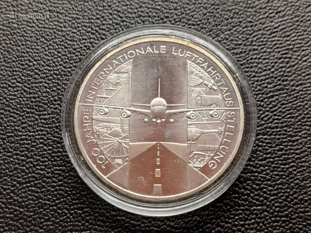 10 eurų Vokietija 18g. sidabras 925 unc. - nuotraukos Nr. 9
