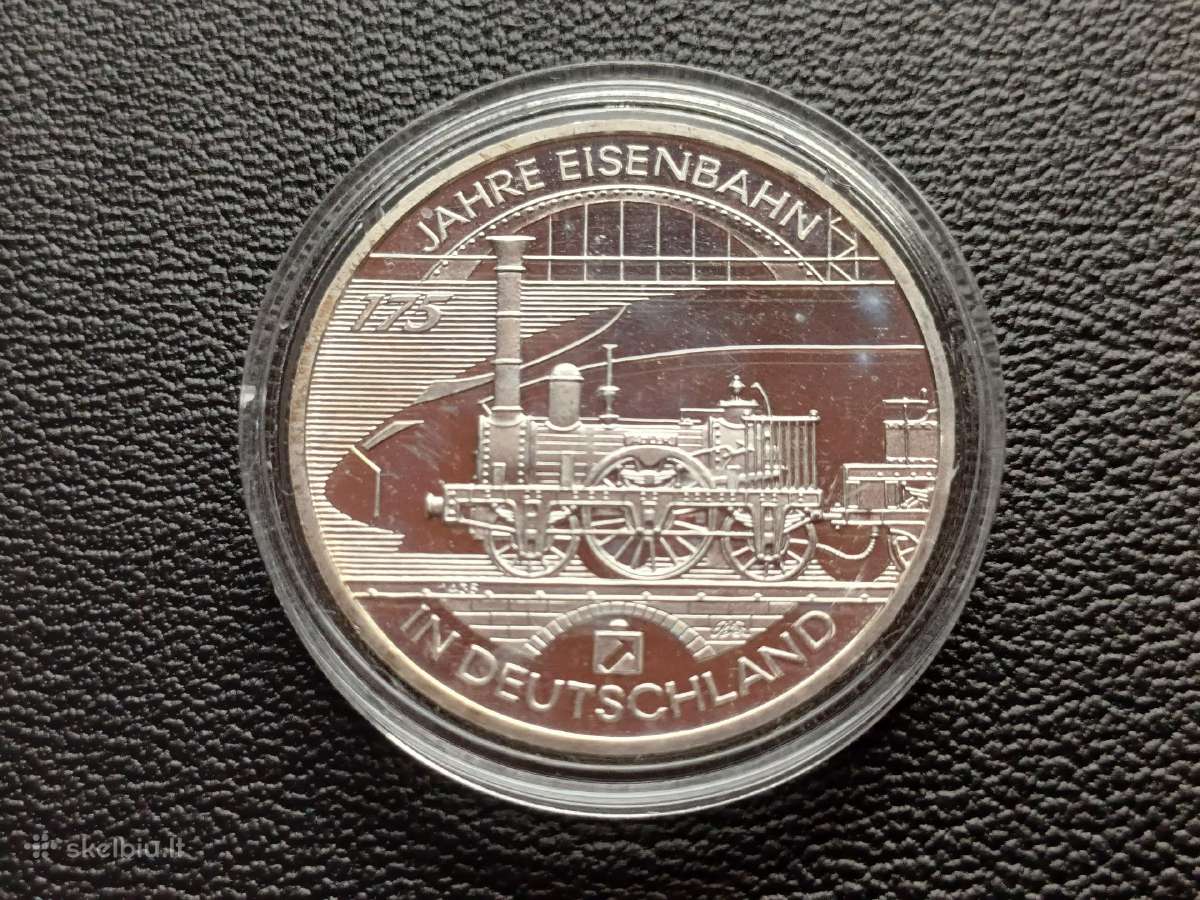 10 eurų Vokietija 18g. sidabras 925 unc. - nuotraukos Nr. 13