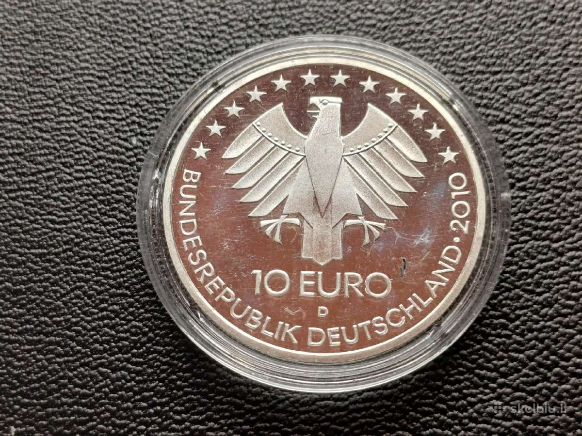 10 eurų Vokietija 18g. sidabras 925 unc. - nuotraukos Nr. 14