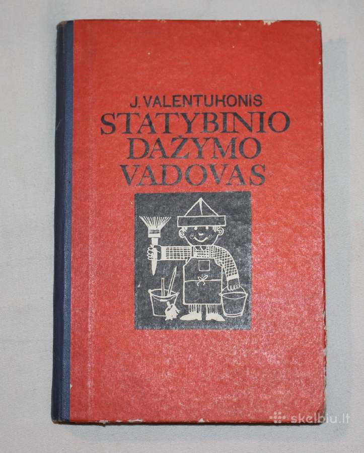 Statybinio dažymo vadovas knyga 1975 m.