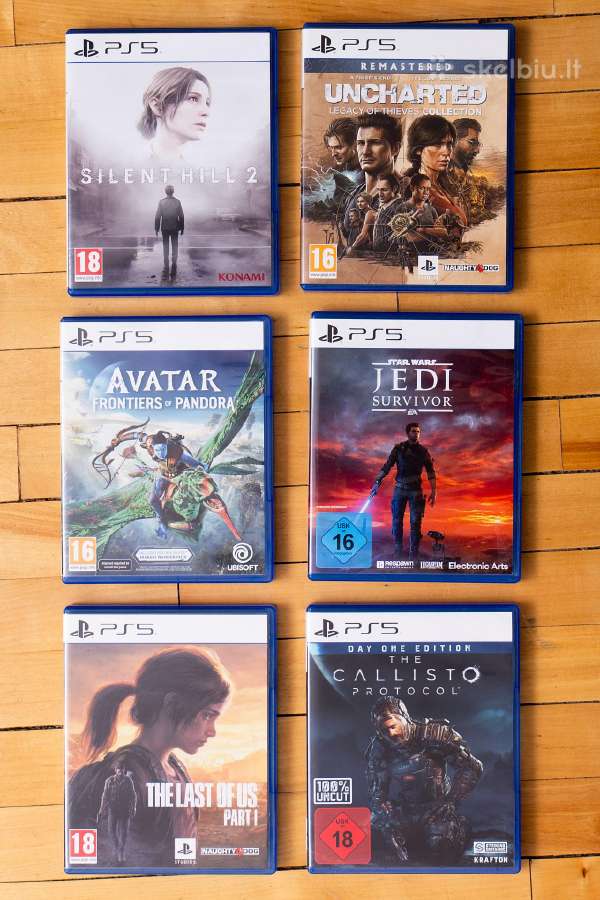 Ps5 + Ps4 žaidimai - Playstation 5 zaidimai