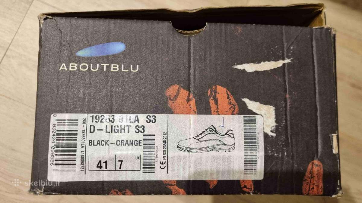 „aboutblu“ S3 klasės apsauginiai batai - nuotraukos Nr. 6
