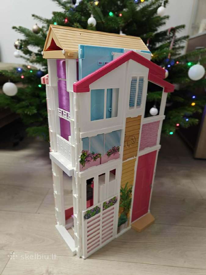 Lėlių namas Barbie Malibu, 3 aukštų - nuotraukos Nr. 5