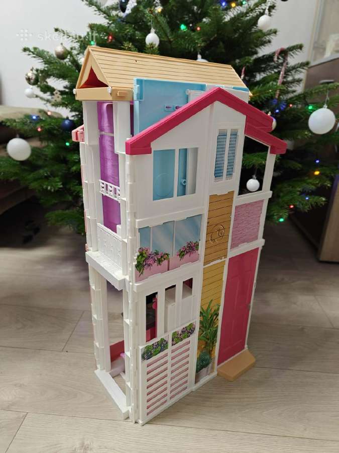 Lėlių namas Barbie Malibu, 3 aukštų - nuotraukos Nr. 7