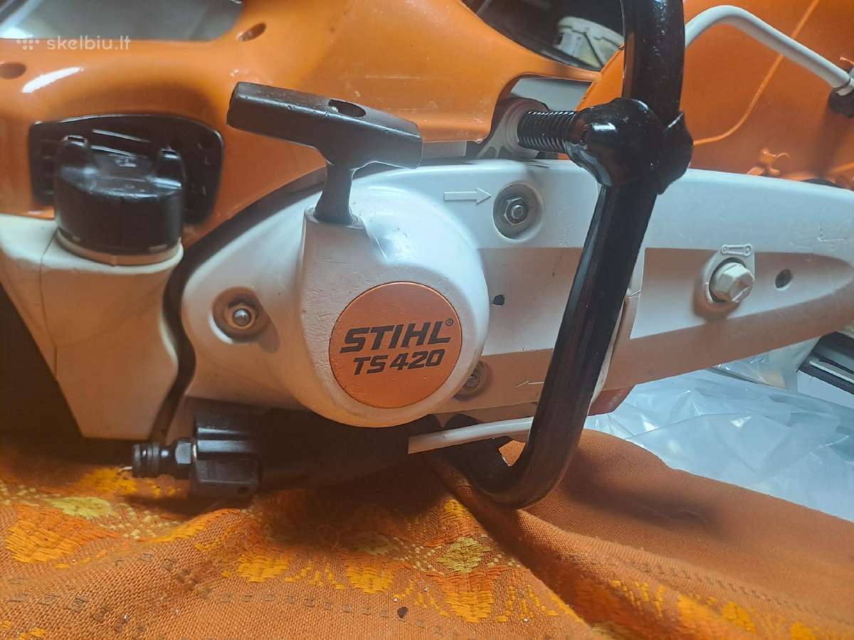 Stihl420 betono pjaustykle - nuotraukos Nr. 2