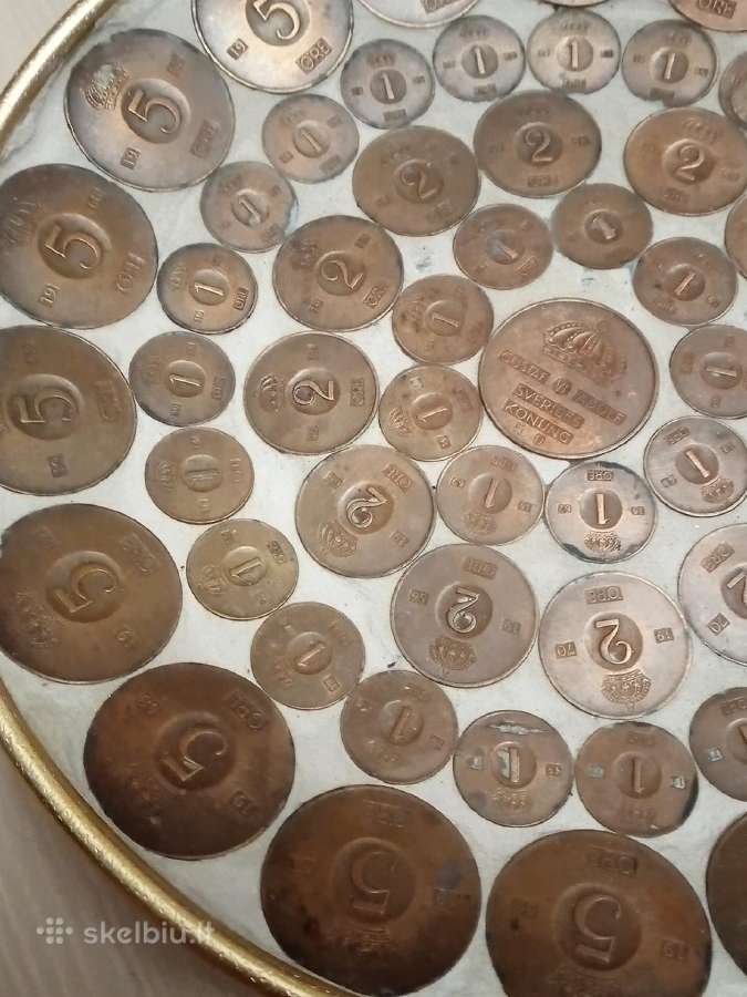 Lėkštė is svedisku ore monetu - nuotraukos Nr. 2