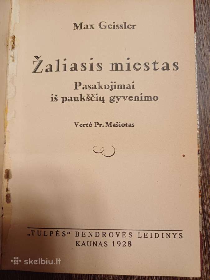 Parduodu knygute,1928m - nuotraukos Nr. 3