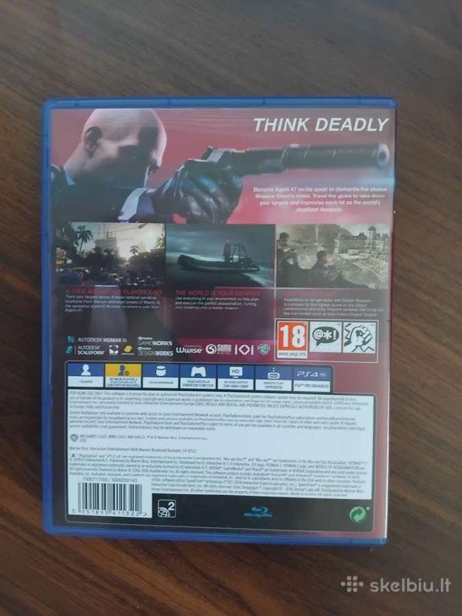 Hitman 2 Ps4 - nuotraukos Nr. 3