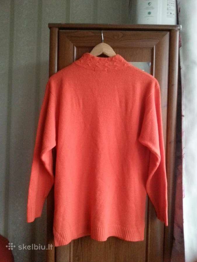 Oranžinis megztinis - nuotraukos Nr. 5