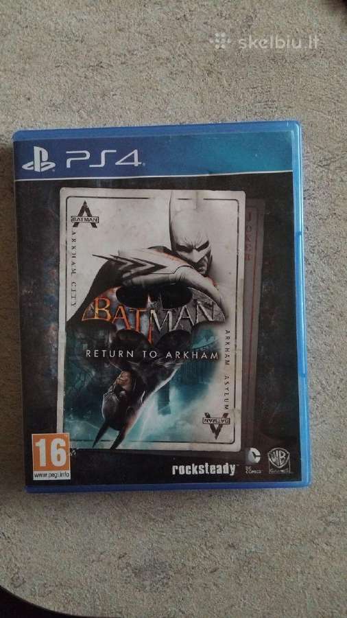 Batman Return to Arkham Ps4