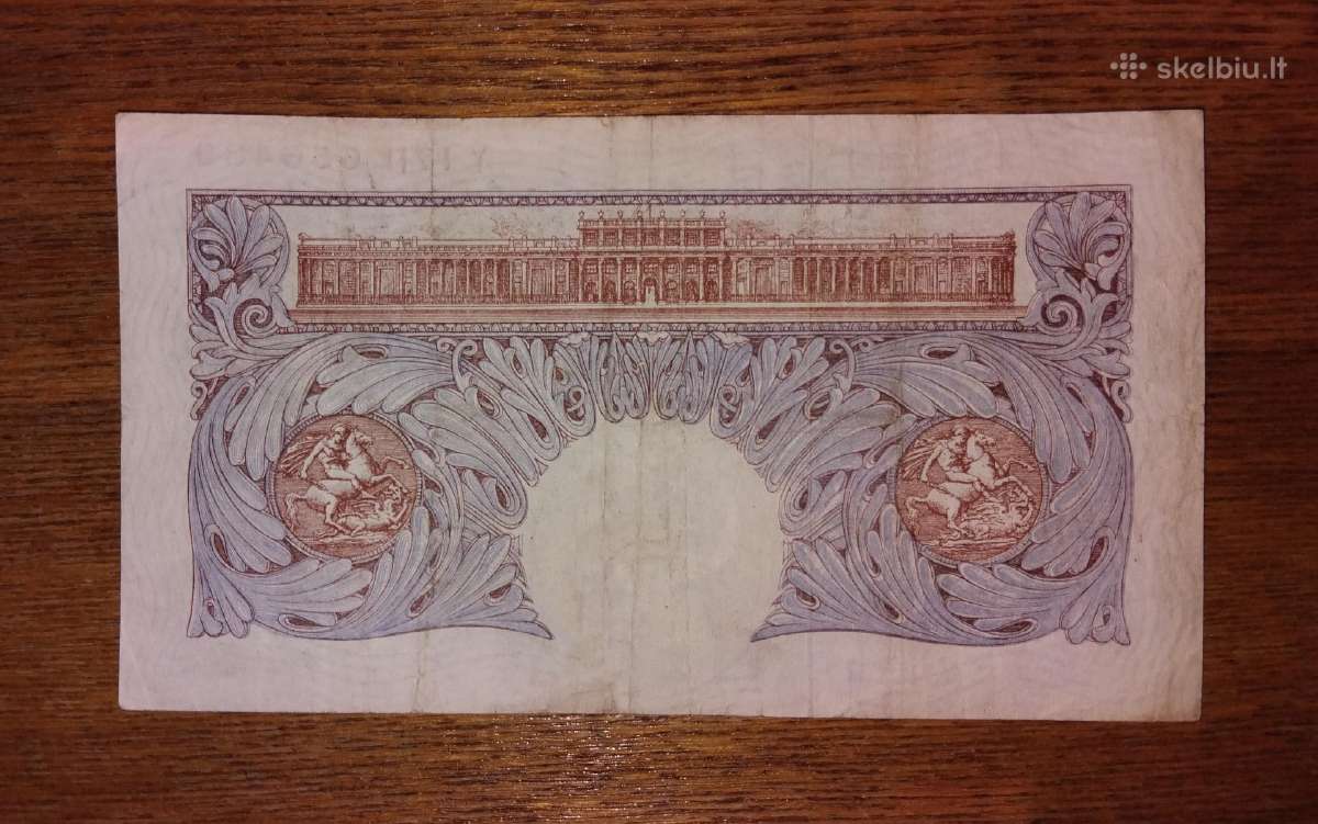 Anglijos 1 £ banknotas - nuotraukos Nr. 2