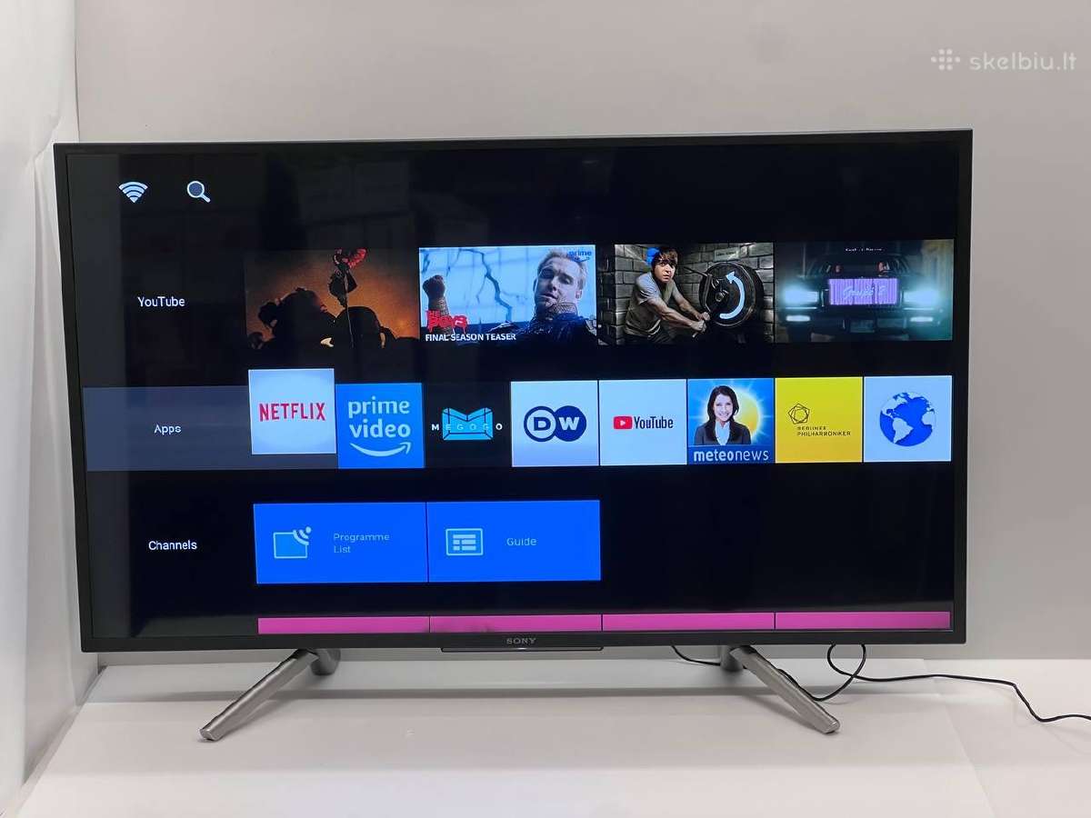 TV Sony Kdl-43wf665 Smart TV - nuotraukos Nr. 2