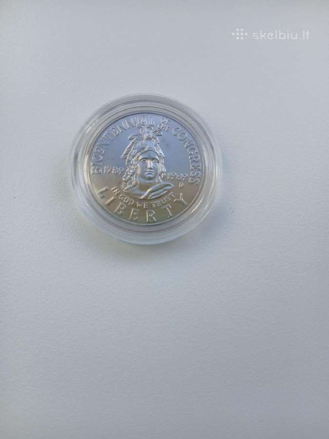JAV 1989 D Kongresas Half Dollar
