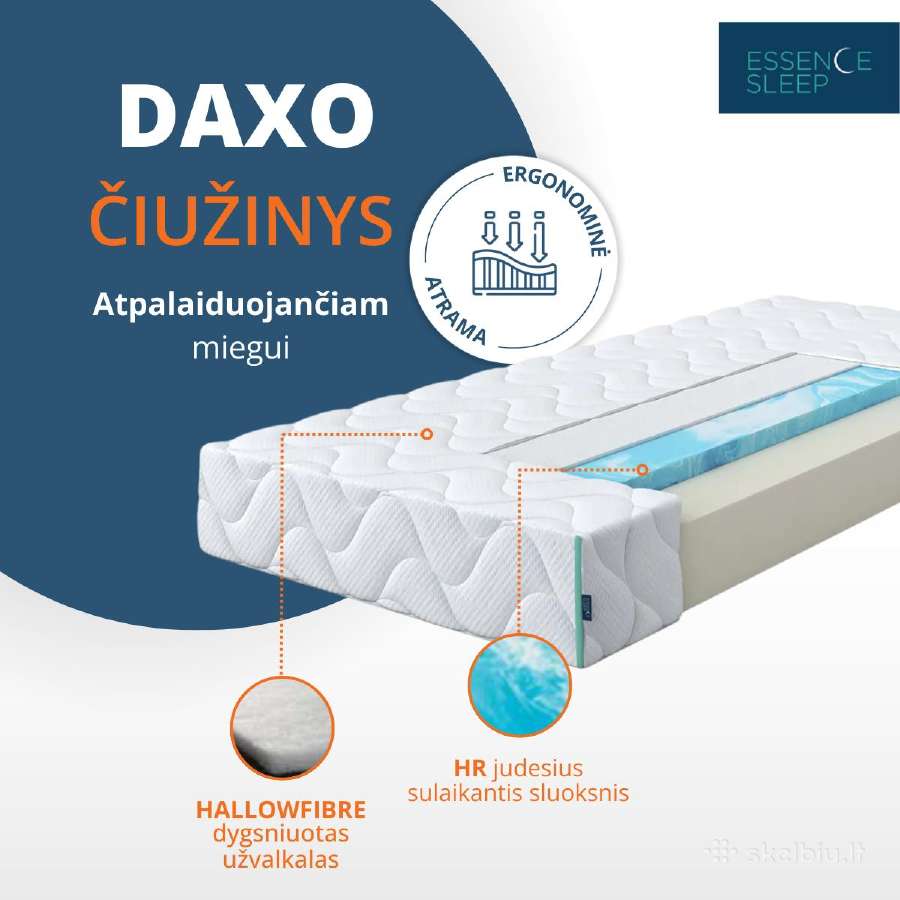 Mlily čiužiniai iš ateities - Super kainomis!