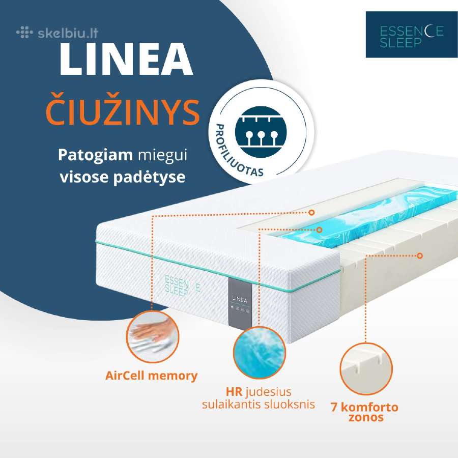 Mlily čiužiniai iš ateities - Super kainomis! - nuotraukos Nr. 3