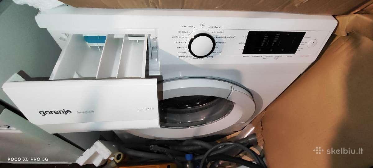 Gorenje Sensocare 7kg 1400aps/min - nuotraukos Nr. 3