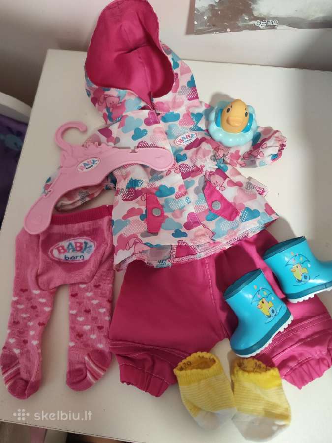 Baby born lėlei kombinezonas , rūbeliai