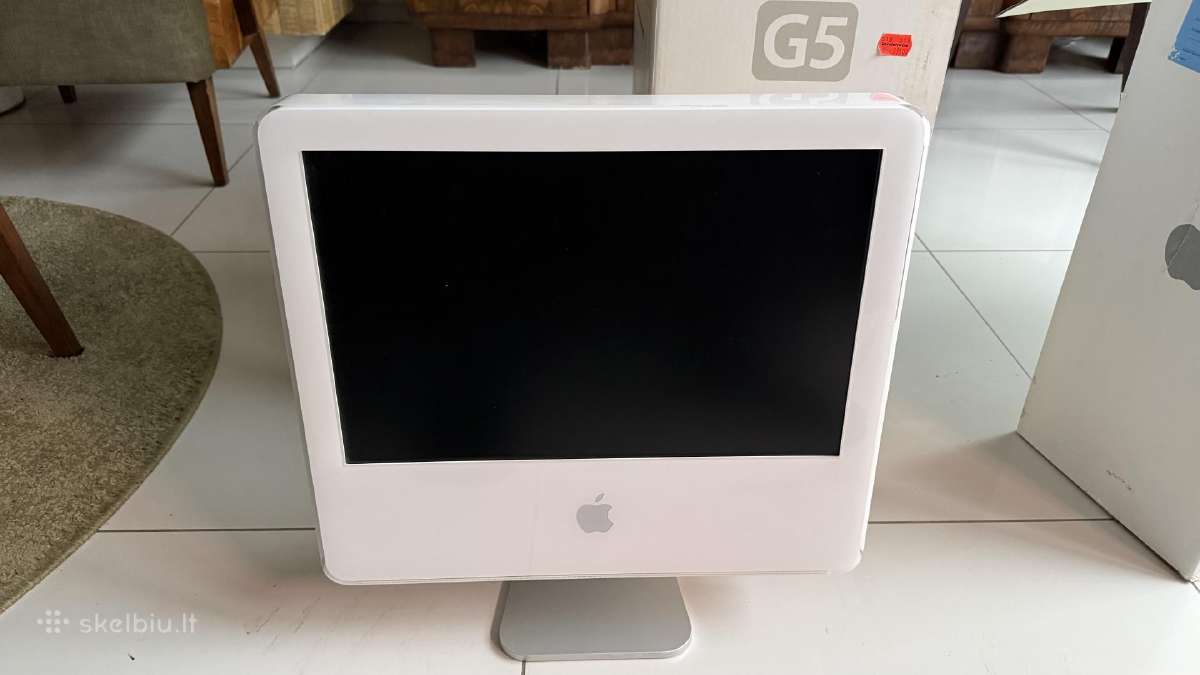 Apple iMac G5 17 (Powerpc) su originalia deze - nuotraukos Nr. 2
