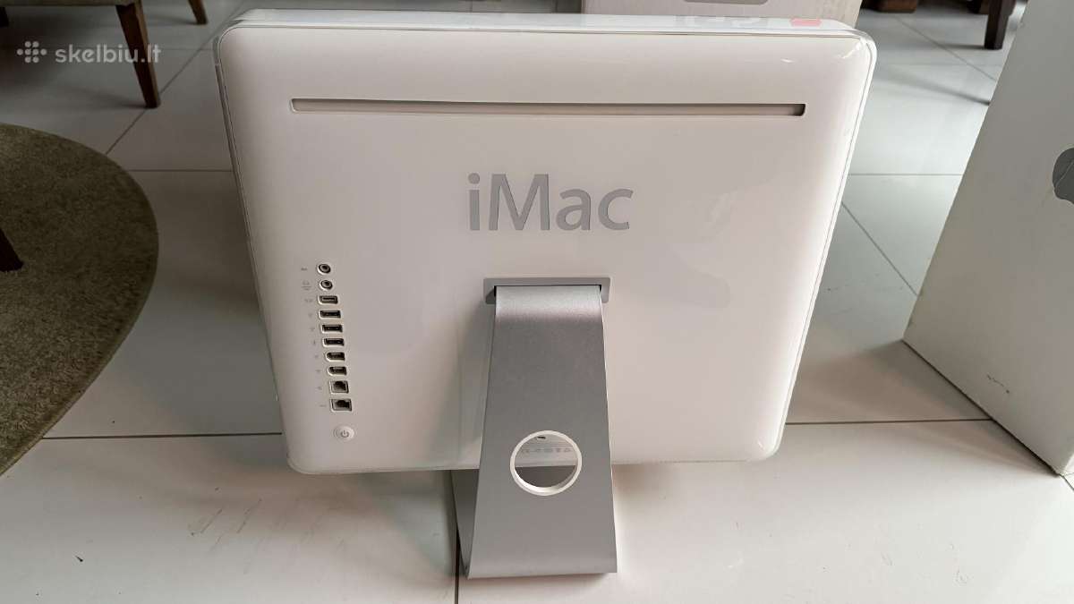 Apple iMac G5 17 (Powerpc) su originalia deze - nuotraukos Nr. 3