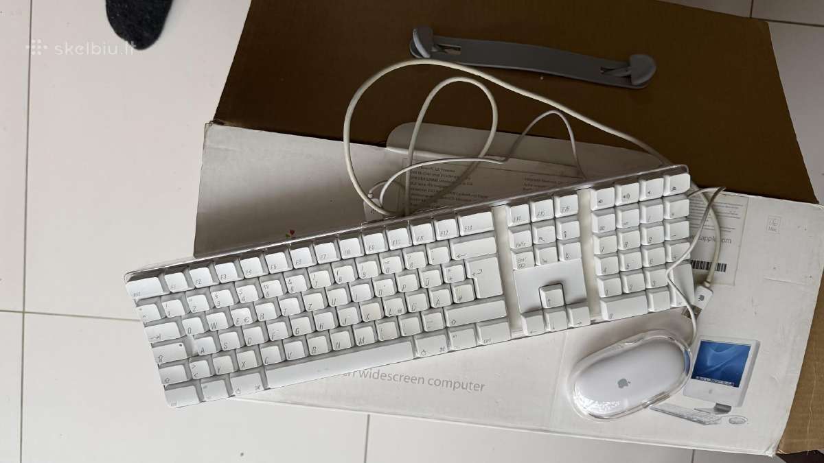 Apple iMac G5 17 (Powerpc) su originalia deze - nuotraukos Nr. 4