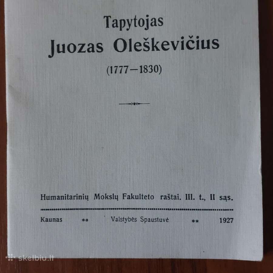 Paulius Galaunė - tapytojas Juozas Oleškevičius - nuotraukos Nr. 4