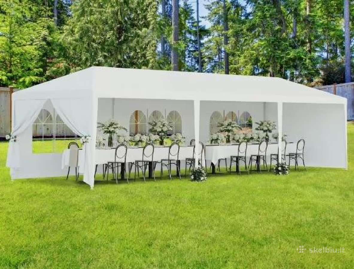 Kolonėlių, aparatūros, palapinių, paviljonų nuoma