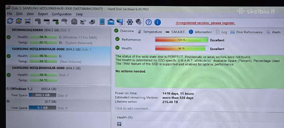 2.5" U.2 U.3 E3.s M.2 Nvme SSD Gen 3.0 4.0 5.0 - nuotraukos Nr. 25