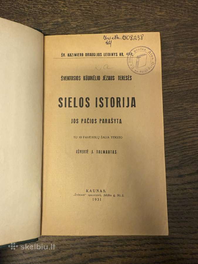 Sielos istorija 1931 m.