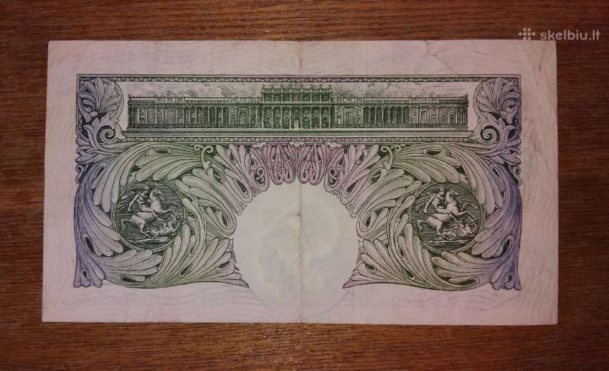 Anglijos 1 £ banknotas - nuotraukos Nr. 2