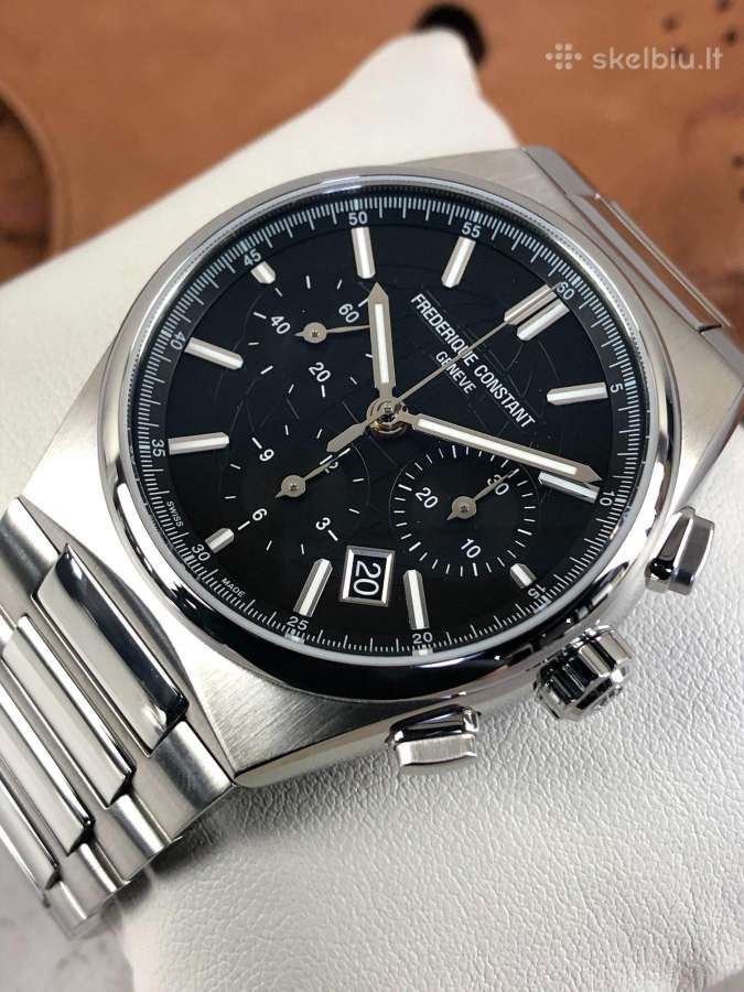 Naujas Frederique Constant Highlife Chronograph - nuotraukos Nr. 7