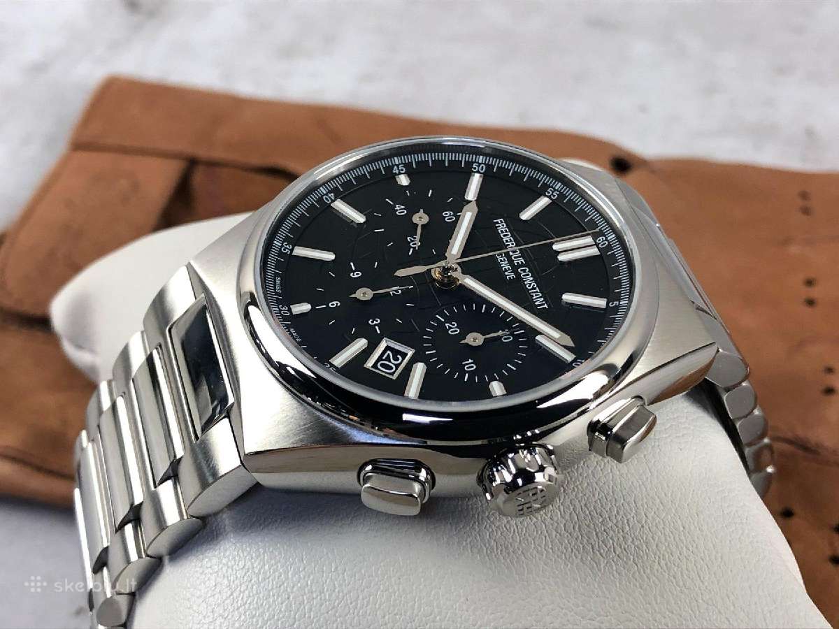 Naujas Frederique Constant Highlife Chronograph - nuotraukos Nr. 12