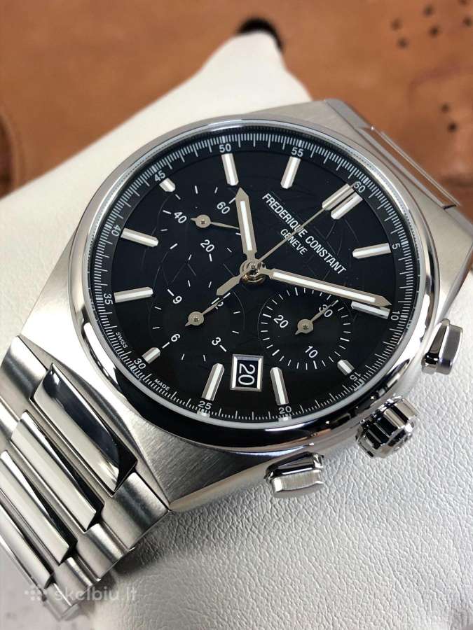 Naujas Frederique Constant Highlife Chronograph
