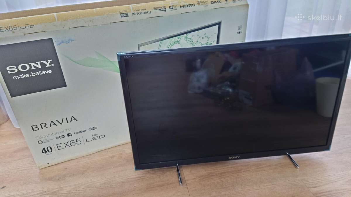 Sony Bravia Kdl-40ex650, naujas