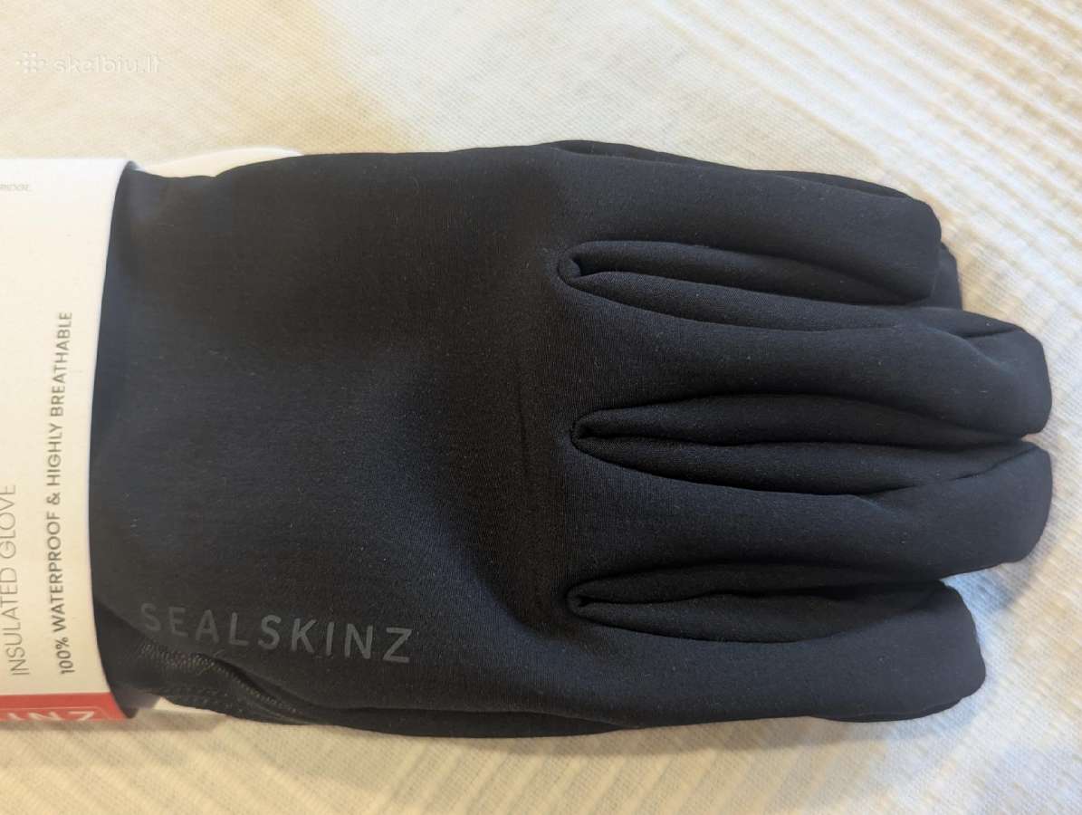 Naujos Sealskinz odinės pirštinės su membrana - nuotraukos Nr. 4