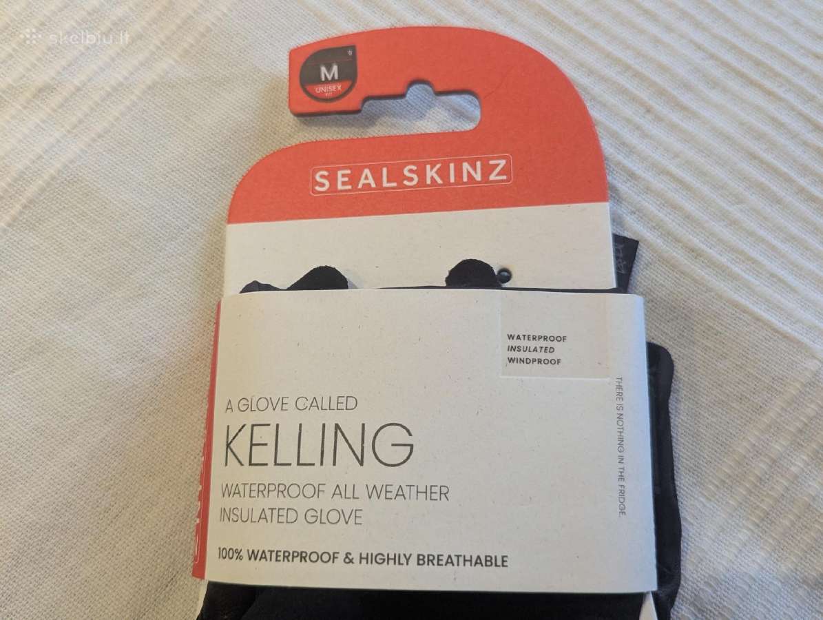 Naujos Sealskinz odinės pirštinės su membrana - nuotraukos Nr. 3