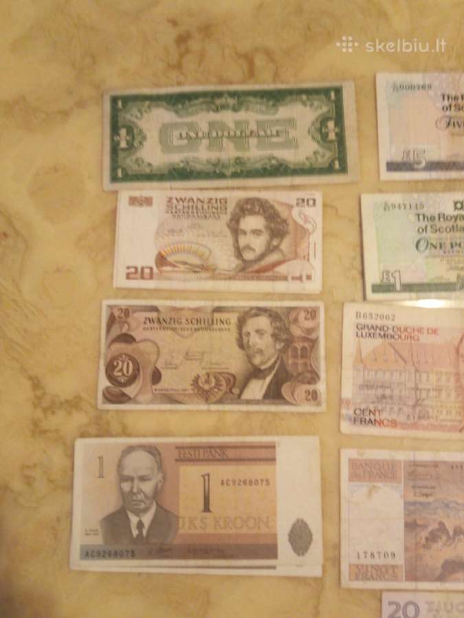 Įvairūs Banknotai - nuotraukos Nr. 3