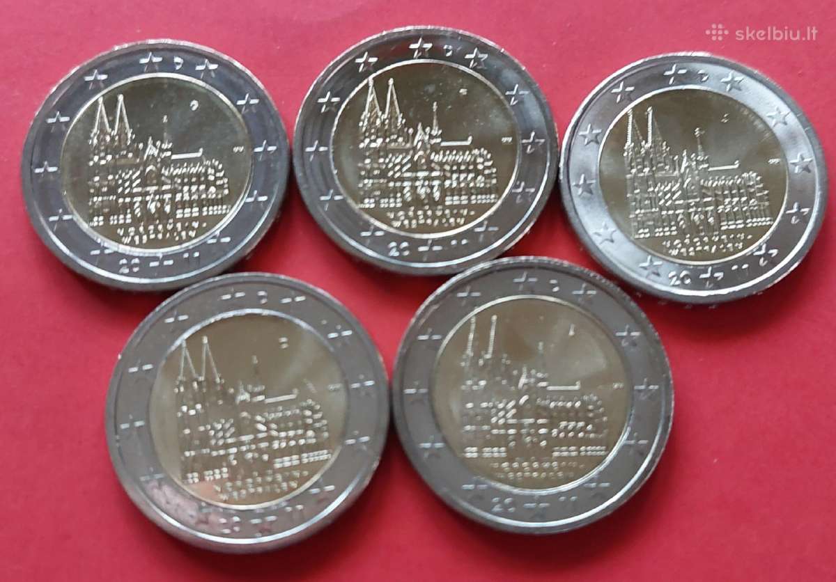 Vokietija 2011m. 2 € Westphalia-komplektas