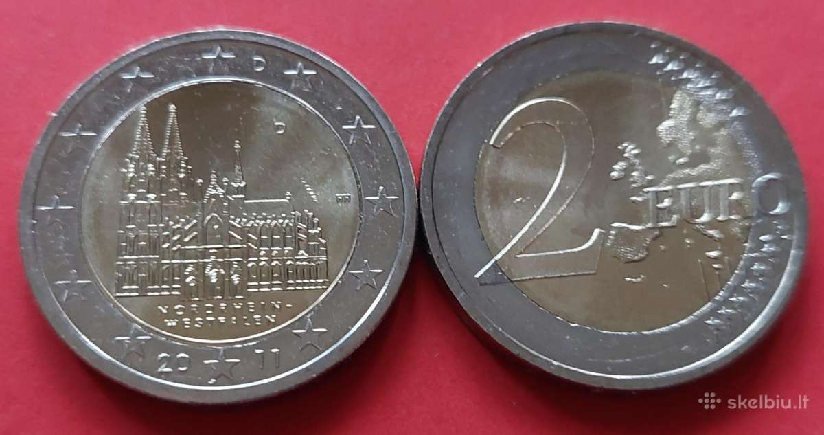 Vokietija 2011m. 2 € Westphalia Unc