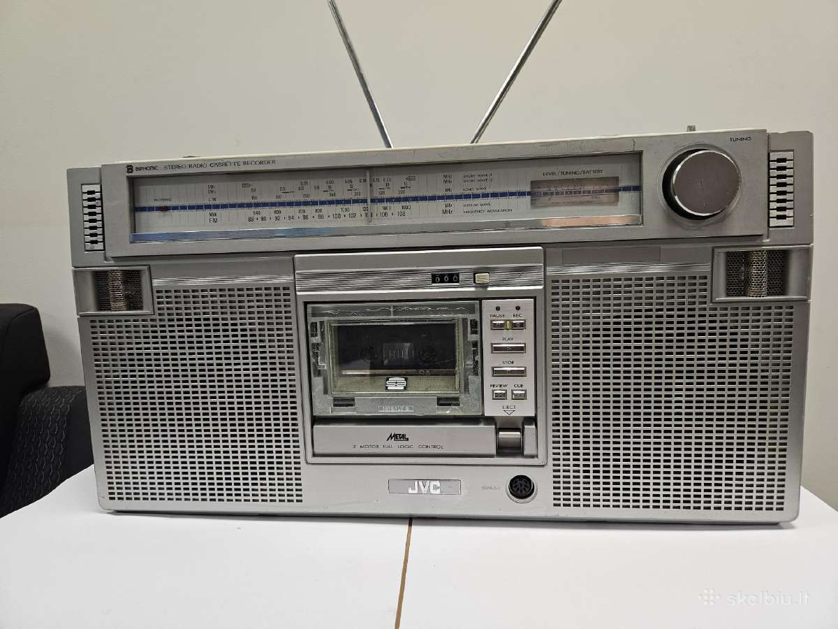 JVC Boombox - nuotraukos Nr. 15